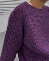 ブラッシュウールラグランニット/CR Brush Wool Raglan Knit (4 colors)