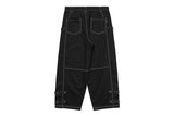 サイドストッパーカーペンターパンツ / SIDE STOPPER CARPENTER PANTS_BLACK