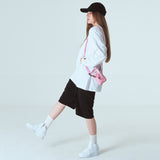 セミバギーフィットハーフパンツ/SEMI-BAGGYFIT HALF PANTS-BLACK