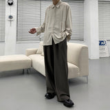ステッチプリーツシャツ/MN Stitch Pleated Shirt (2 colors)