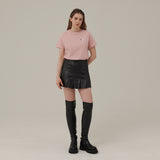 レギュラーフィットスモールロゴTシャツ / REGULAR FIT SMALL LOGO T-SHIRT_PINK