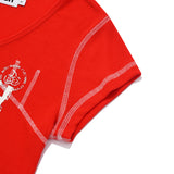 ドゥードゥルチェリースポーツノースリーブ / DOODLE CHERRY SPORTS SLEEVELESS [RED]