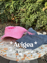 AVIGEA コットンボールキャップ / カーキ