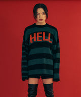 08ヘルストライプニットトップ / 0 8 hell stripe kint top (4579934306422)