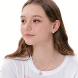 Heart One Touch Earrings