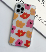 パステルフラワービビッドBフォーンケース / Pastel Flower Vivid B Phone Case