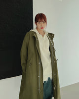 フィッシュロングフィールドパーカ/Fish Long Field Parka (2color)
