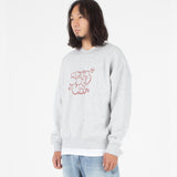RLCN1005 ストロークタグロゴスウェット/RLCN1005 Stroke Tagging Logo Sweat Shirt - Gray
