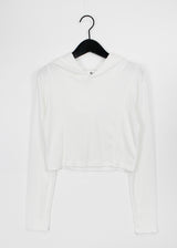 クロップフードTシャツ/BB Crop Hooded T-shirt (4color)