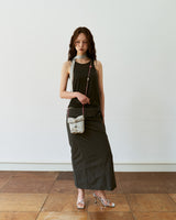 ラウンドロングスカート / ROUND STRING LONG SKIRT