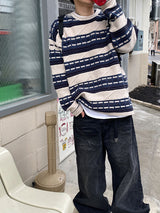 No.0588 C pattern over KNIT (3color)
