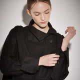 ボタンアップドレス / Button-up dress black