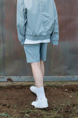 PIPING BLOUSON SET - PANTS (SKY BLUE)