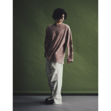 クロスピグメントウォッシュドロングスリーブ / CROSSES PIGMENT WASHED LONG SLEEVE_PK