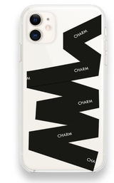 チャーミングブラックレタリングケース / Charming Black Lettering Case