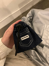 ppocketto keyling pouch - denim