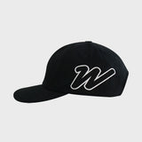 ビッグWフラットキャップ / B-I-G W FLAT CAP (BLACK)