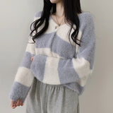 Fusha One Button One Unitara Semi-Crop Cardigan (4 colors)