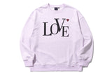 ラブスウェット / LOVE SWEAT SHIRT_LIGHT PURPLE