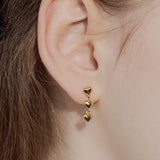 touch heart earring