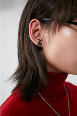 ETERNAL earcuff(BLACK) -Single piece- (4629911208054)