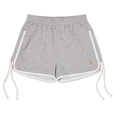 WORDING GRAPHIC DOLPHIN PANTS [MELANGE GRAY]