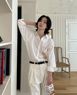 22S/S フラワーベーシックシャツ (5 color) (6691088728182)
