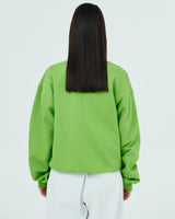 POINTAGE LOGO SWEATSHIRT-OLIVE GREEN (6680893423734)