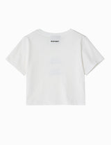 MCT W02 White concept Crop T-shirts