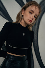 パイピングクロップトップス / Piping Crop Top (4573559488630)