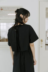 レイヤードリボンワンピース / layered ribbon onepiece black