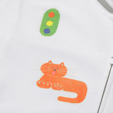 KIRSH X MISAKI KAWAI ARTWORK POINT HOODIE ZIP UP [WHITE]