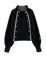 Gold buttoned jacket