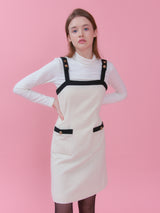 BUTTON POINT TWEED ONEPIECE_CREAM (6612505591926)