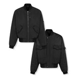 リバーシブルMA-1 フライトジャケット/REVERSIBLE MA-1/G-8 FLIGHT JACKET BLACK