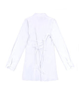 [NF] EYELET POINT SHIRT ONE-PIECE (WHT)_F21ZD291