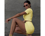 Jetty Soft V-Neck Two Piece Set