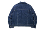 ワイドデニムジャケット/WIDE DENIM JACKET_BLUE