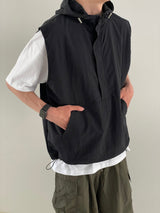 Track anorak vest