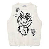 ウィティーバニープラネットエクスプローラーベスト／WITTY BUNNY PLANET EXPLORER VEST [IVORY]