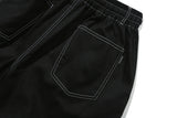 ダブルストリングハーフパンツ / DOUBLE STRING HALF PANTS_BLACK