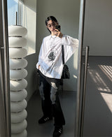 スクラッチスリーブT / Scratch Sleeve Tee (2 color)