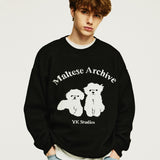 マルチーズシルエットニット / Maltese silhouette knit