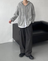 ノアールワイドストリングパンツ / Noir Wide String Pants (3 colors)
