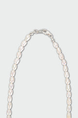 パールシルバーピックネックレス / Pearl Silver Pick Necklace