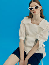 ドットビンテージブラウス / Dot vintage blouse - Black