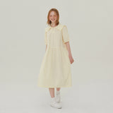 セーラーカラーロングドレス / SAILOR COLLAR LONG DRESS_LEMON