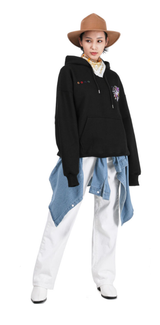 LAMC ARTWORK OVER SIZE HOODY (6548400013430)