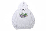 リセントロゴフラワーフーディー/RECENT LOGO FLOWER HOODIE_LIGHT GREY