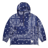 23 ペイズリーアノラック / 23 PAISLEY ANORAK ORANGE / NAVY